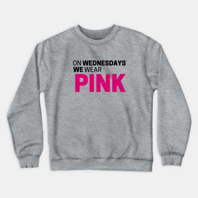 Pink Shirt Day, Anti Bullying Day Crewneck Sweatshirt by Sizukikunaiki